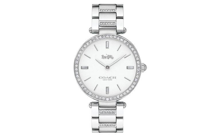 

COACH Часы Wrist Watch Quartz Movement Stainless Steel Strap 34mm White Dial Women's Watch
