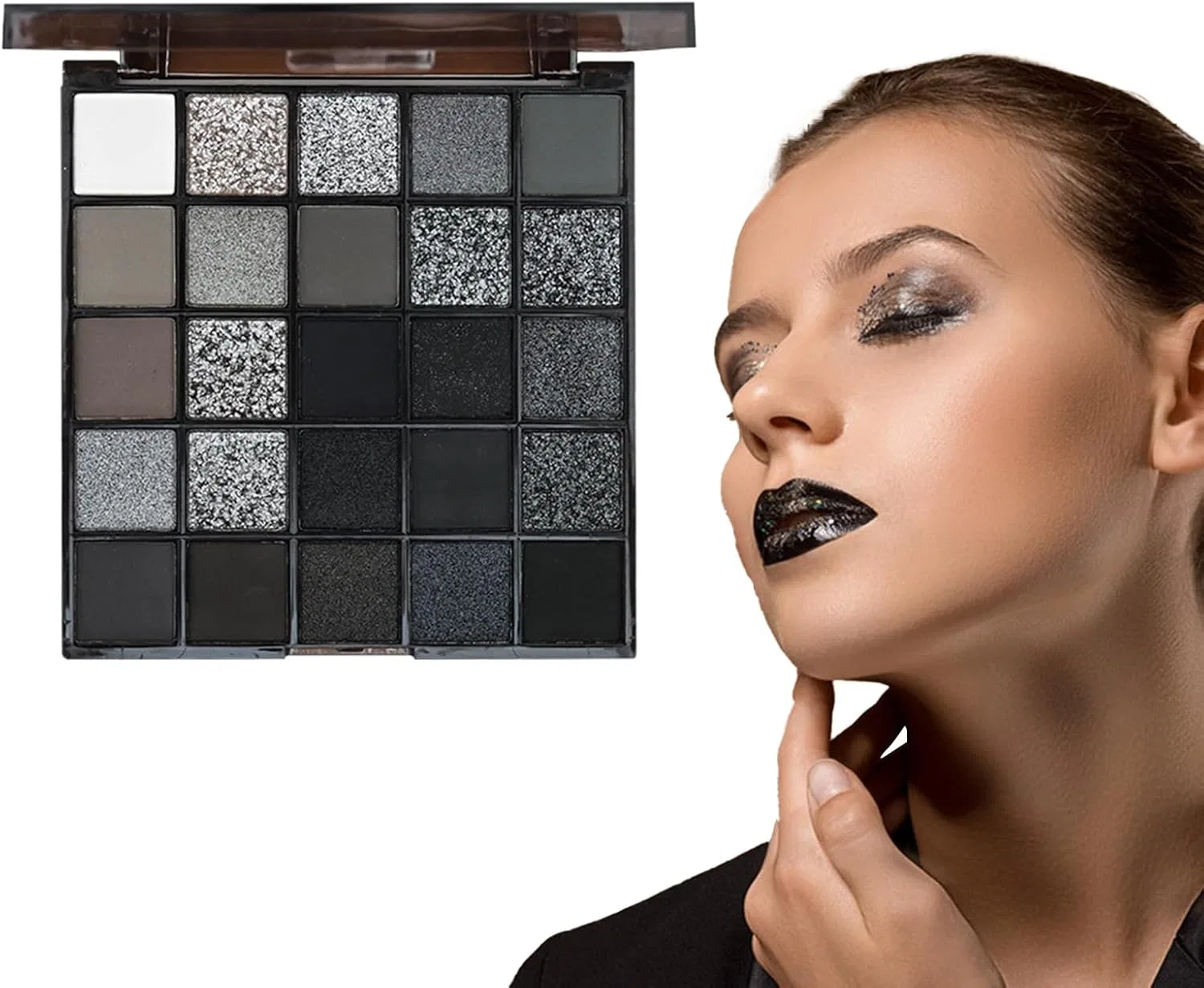 Палетка теней для век Smokey Eye, 25 цветов, 25 г, Generic