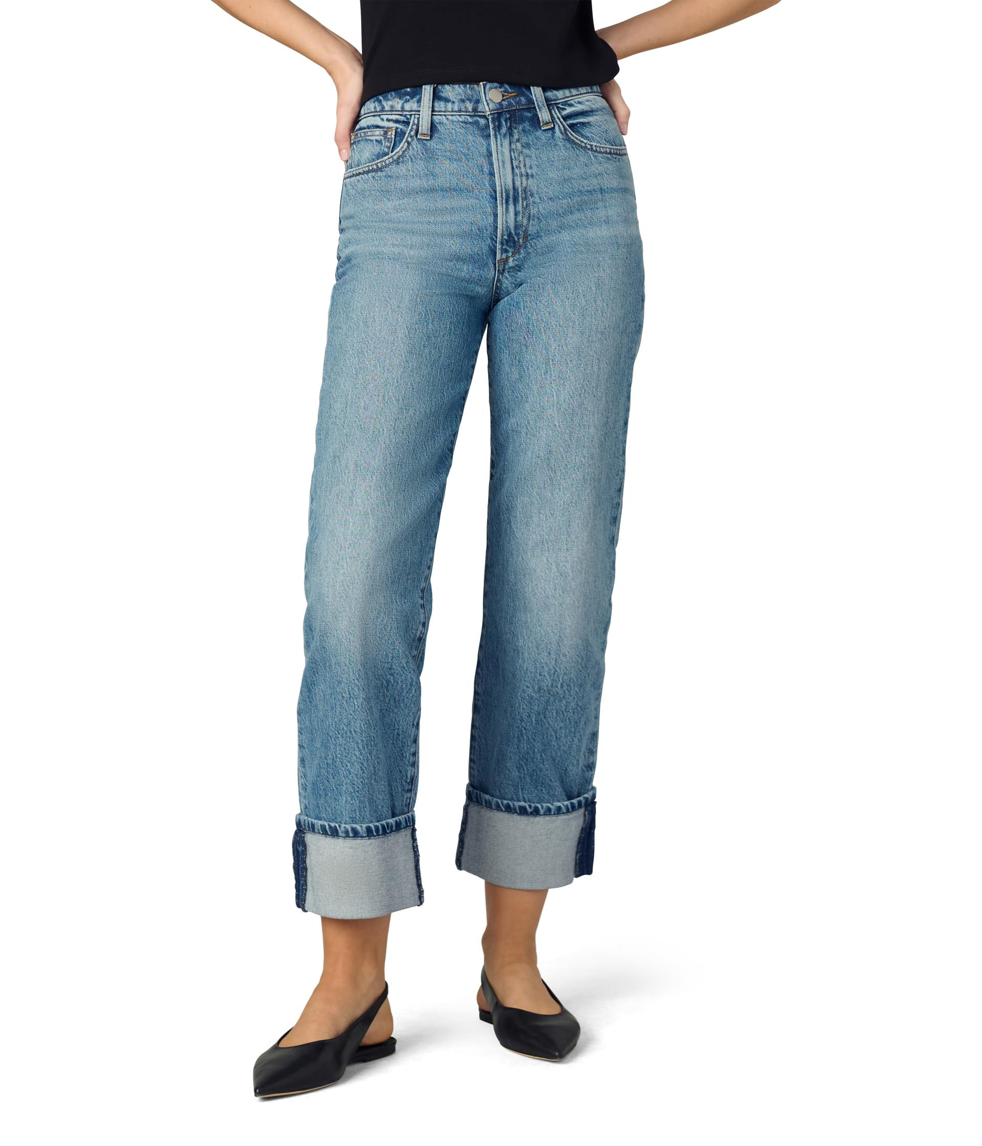 

Джинсы Joe's Jeans The Margot Cuffed Straight, цвет Showdown