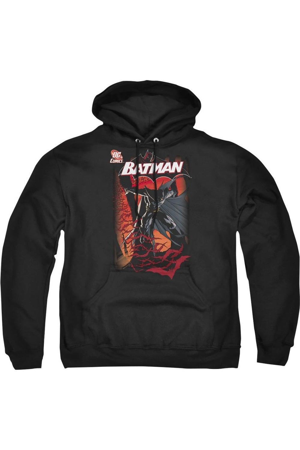 

Batman #655 Cover Adult Pull Over Hoodie / Толстовка с капюшоном Gildan, черный