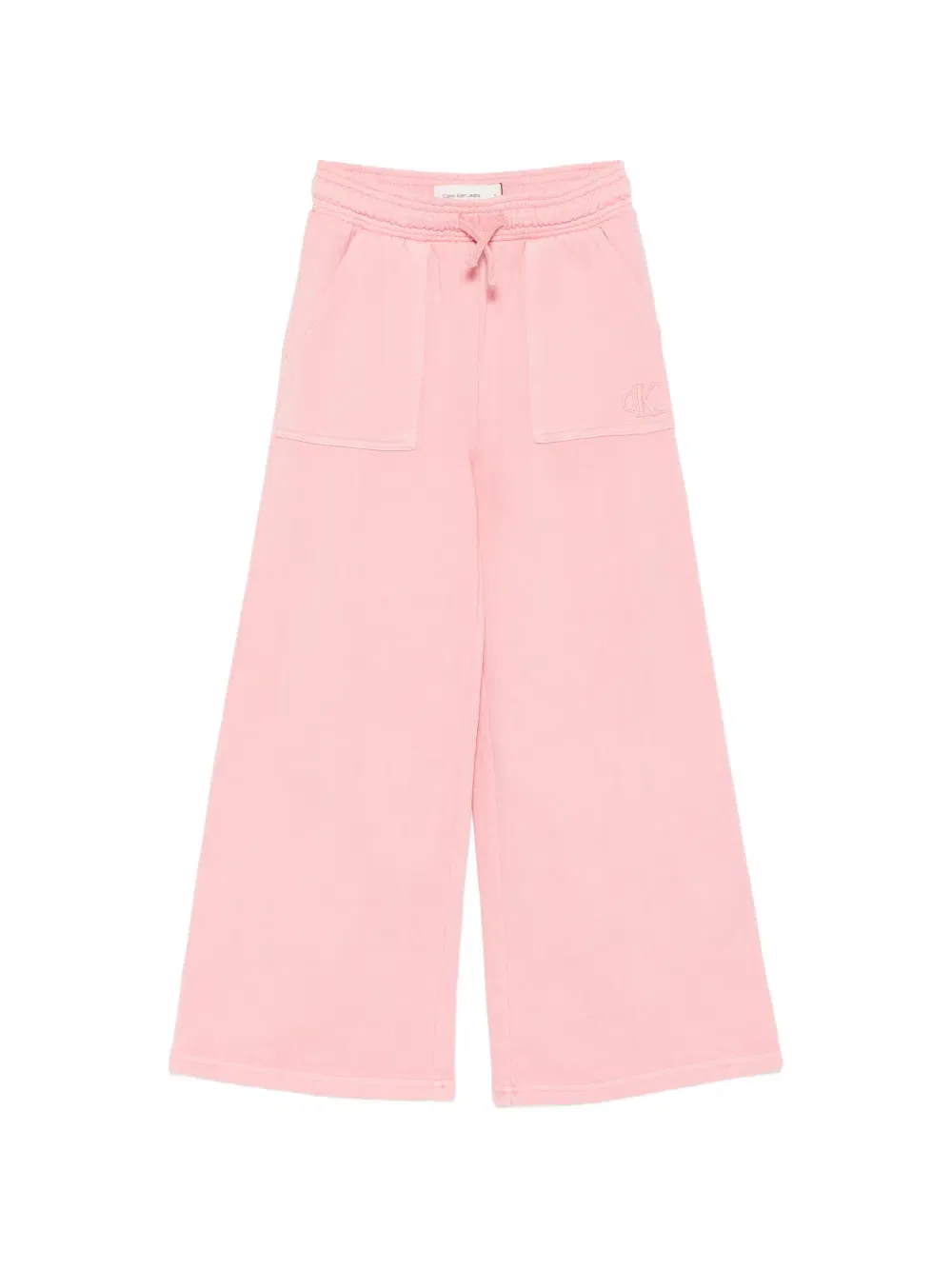 Спортивные брюки с вышитым логотипом Calvin Klein Kids, розовый
