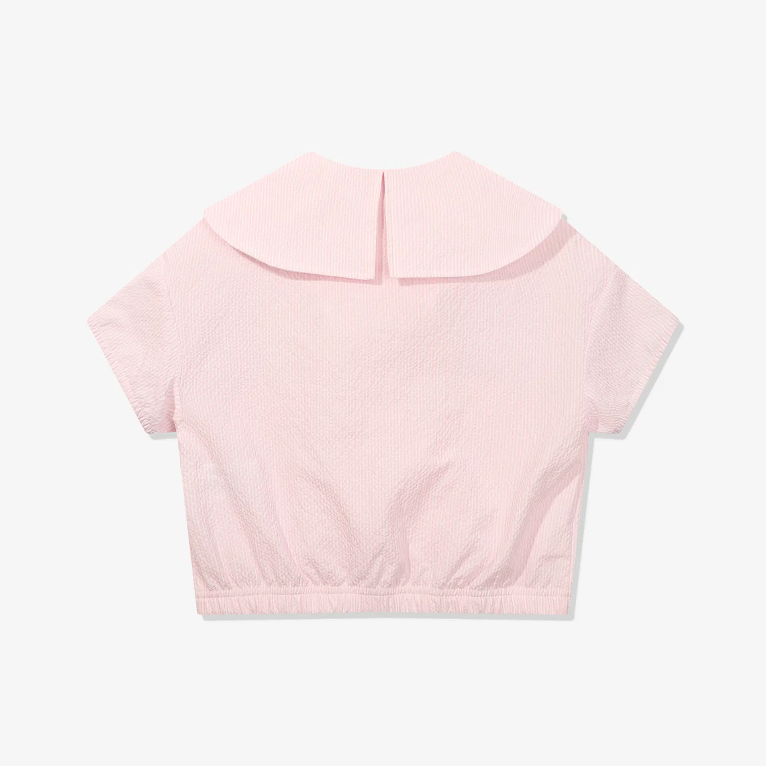 Детская розовая куртка из сирсакера от Fila Kids — фото 2
