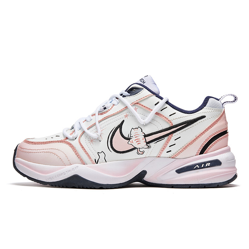 

Кроссовки Nike Air Monarch 4 Chunky Sneakers Unisex Low-top Pink/white, розовый