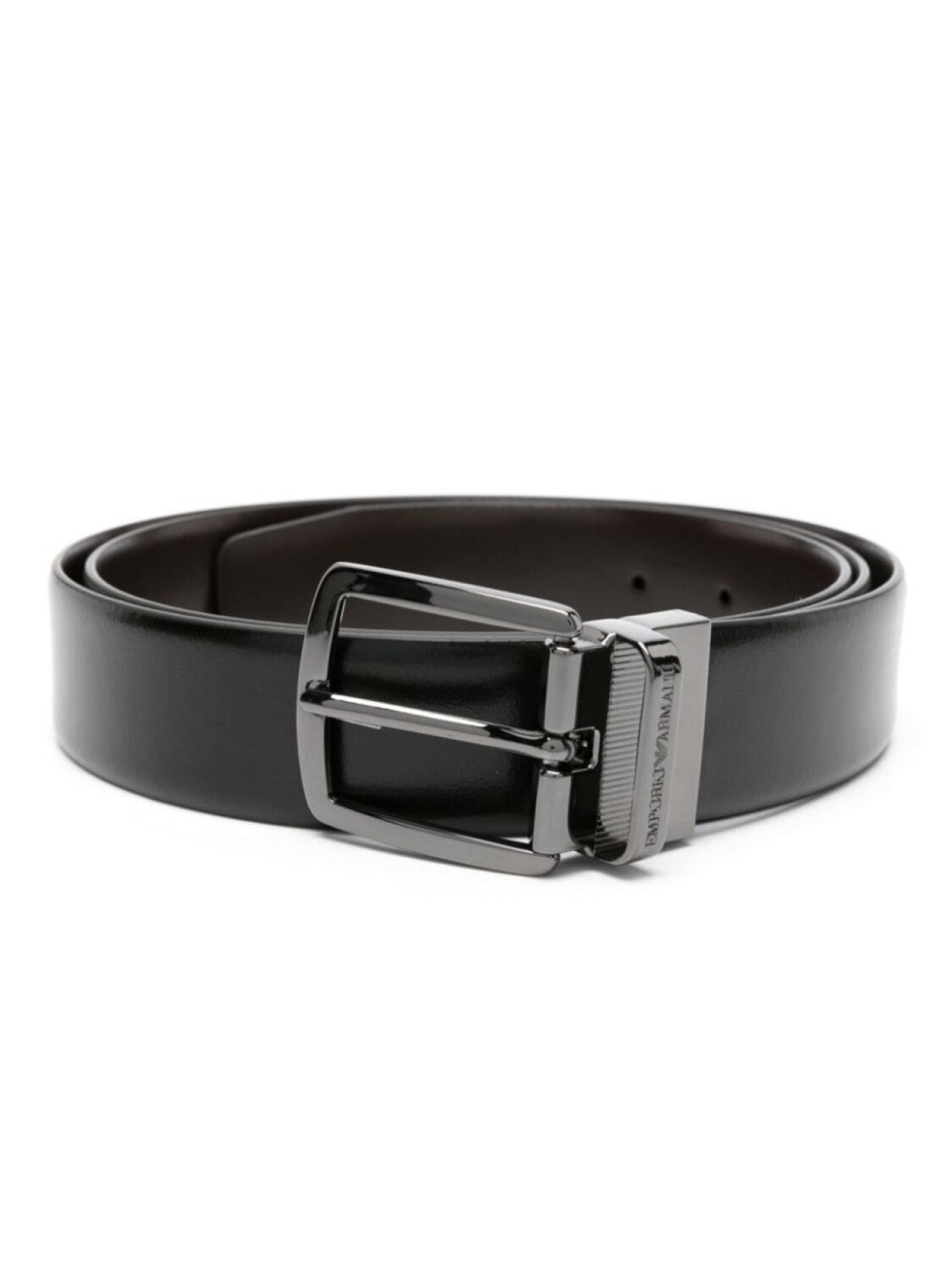

Emporio Armani кожаный ремень, черный