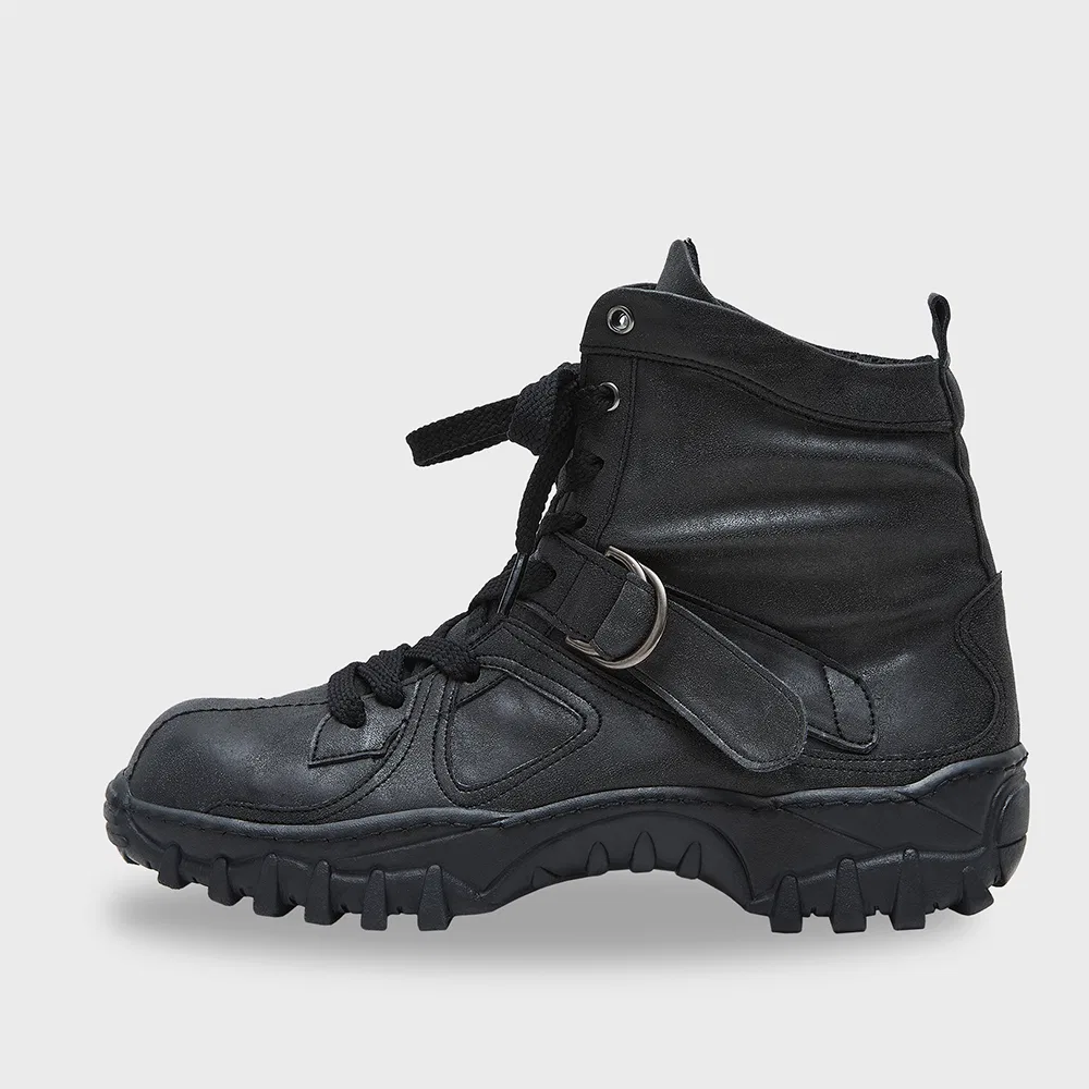Мужские чёрные кроссовки Engineered Boots от Negativethree