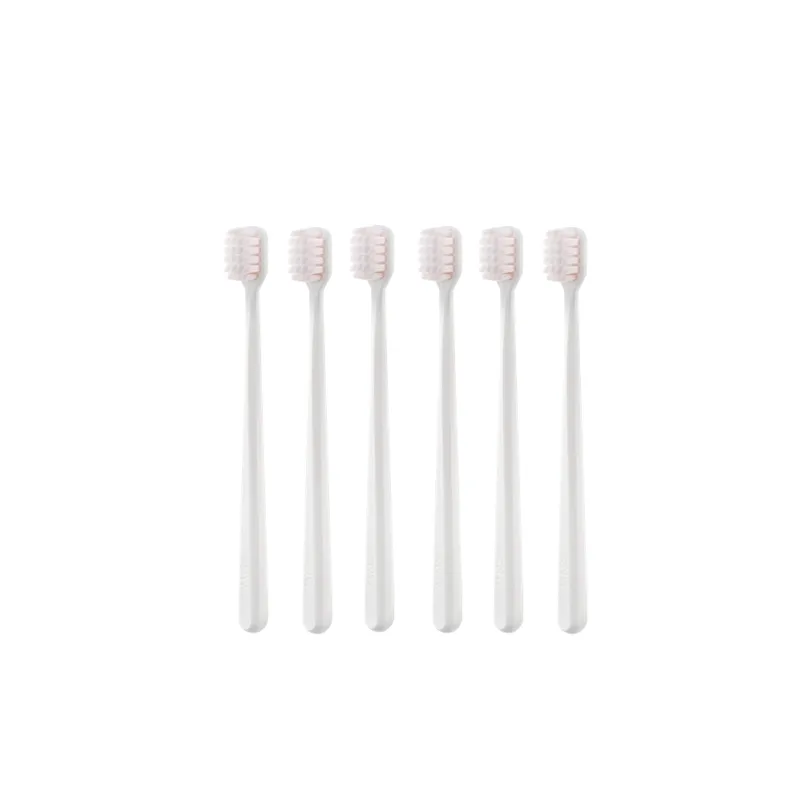 RNW Мягкая флисовая зубная щетка для защиты десен, 1 шт, Pink *6