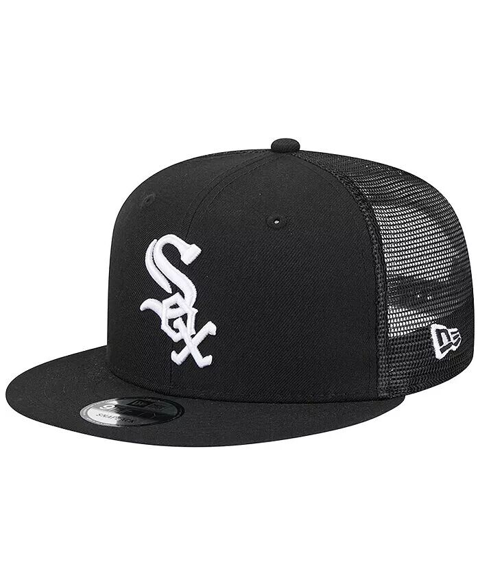 

Мужская черная кепка Chicago White Sox Team Color Trucker 9FIFTY Snapback New Era