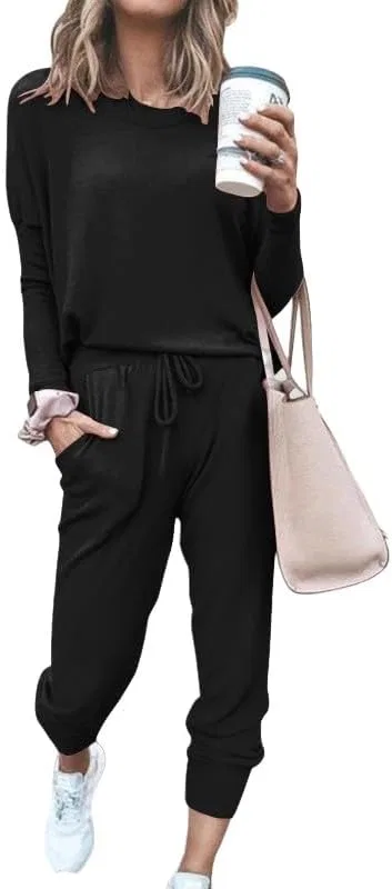 Женский спортивный костюм Summer Lounge Sets, Black
