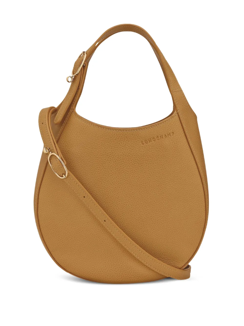 

Маленькая сумка из зернистой кожи Longchamp, желтый
