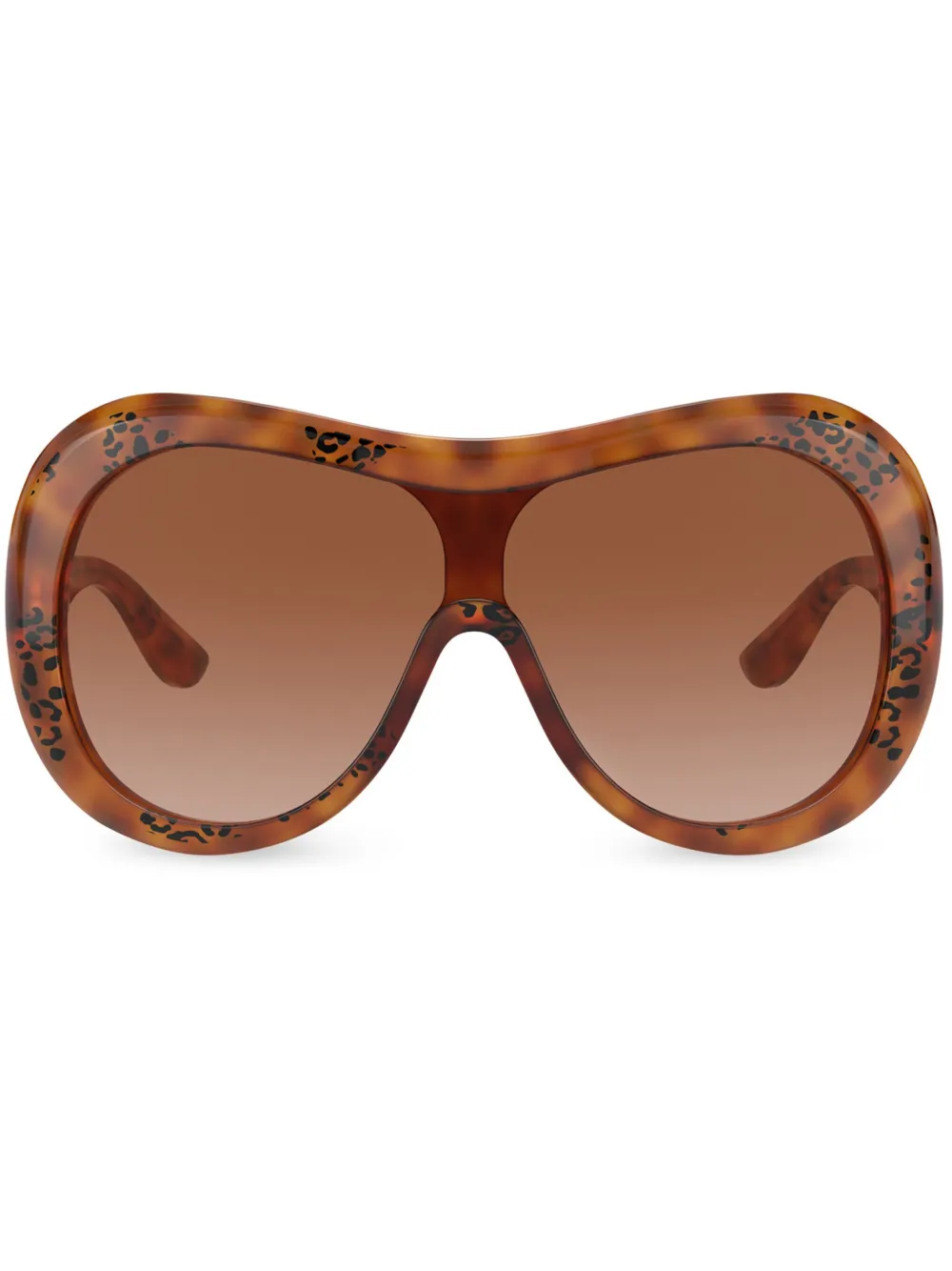 

Солнцезащитные очки DNA в массивной оправе Dolce & Gabbana Eyewear, коричневый