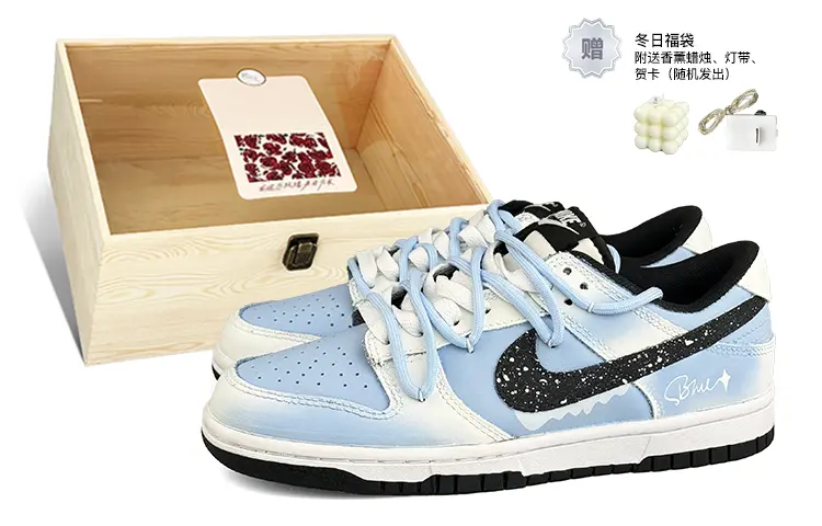 

Мужские кроссовки для скейтбординга Nike Dunk, Light Blue