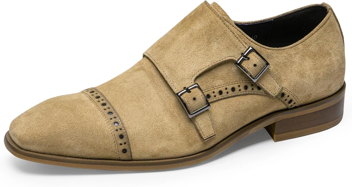 Лоферы из натуральной кожи, Light Brown (suede) FIAVOM