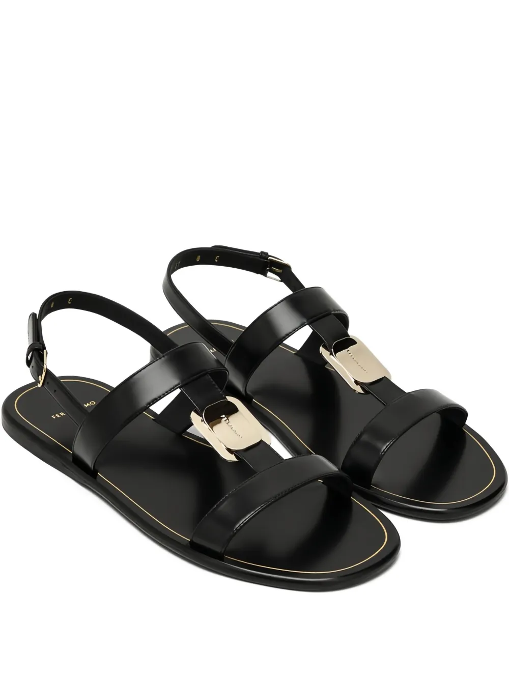 Босоножки Capri Ferragamo, черный