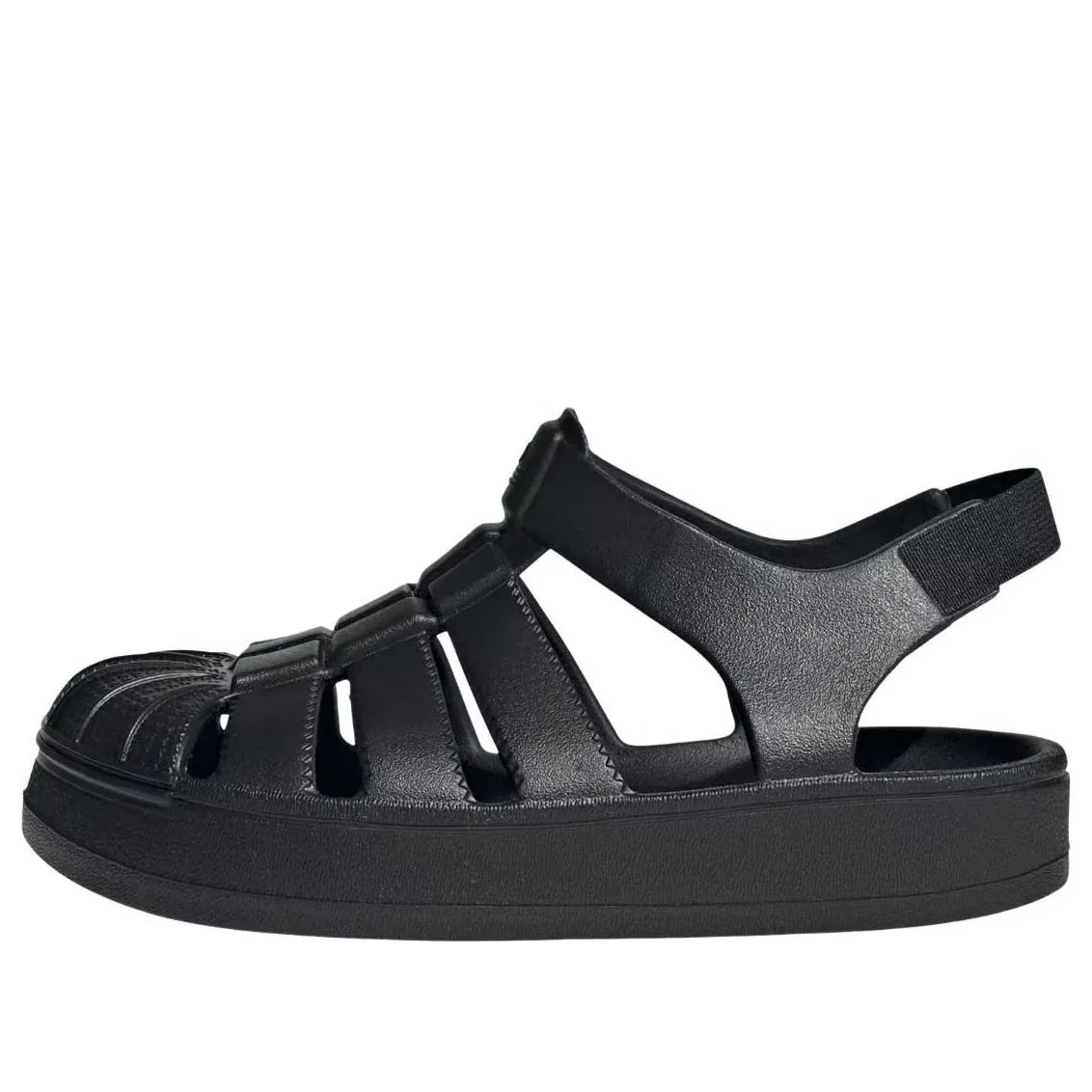 Сандалии Adidas Superstar 'Black' JS2844, черный
