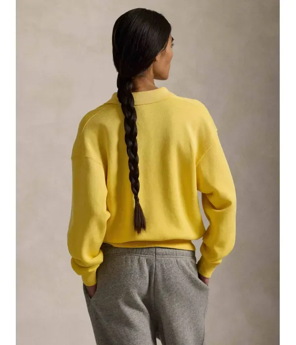 Полюс relaxed fit Polo Ralph Lauren, желтый — фото 3