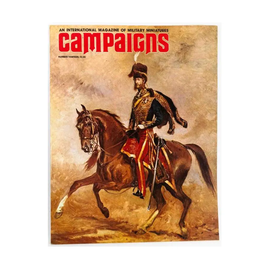 

№ 13 «Британские гусарские полки, Первый батальон лоялистов Пенсильвании», Campaigns - An International Magazine of Military Miniatures