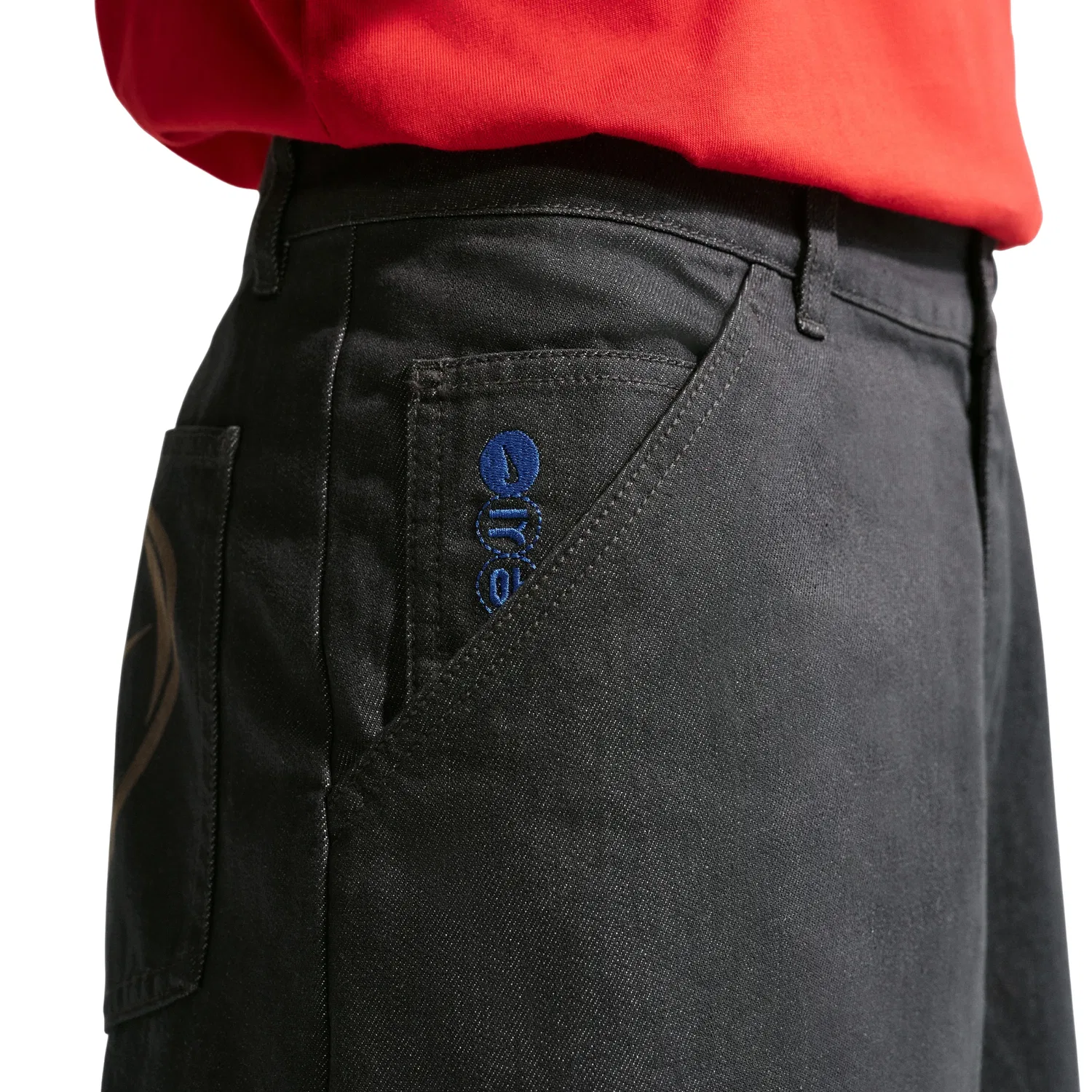 Джинсовые шорты Nike Sportswear 'Антрацит' IR6783-060, черный — фото 3