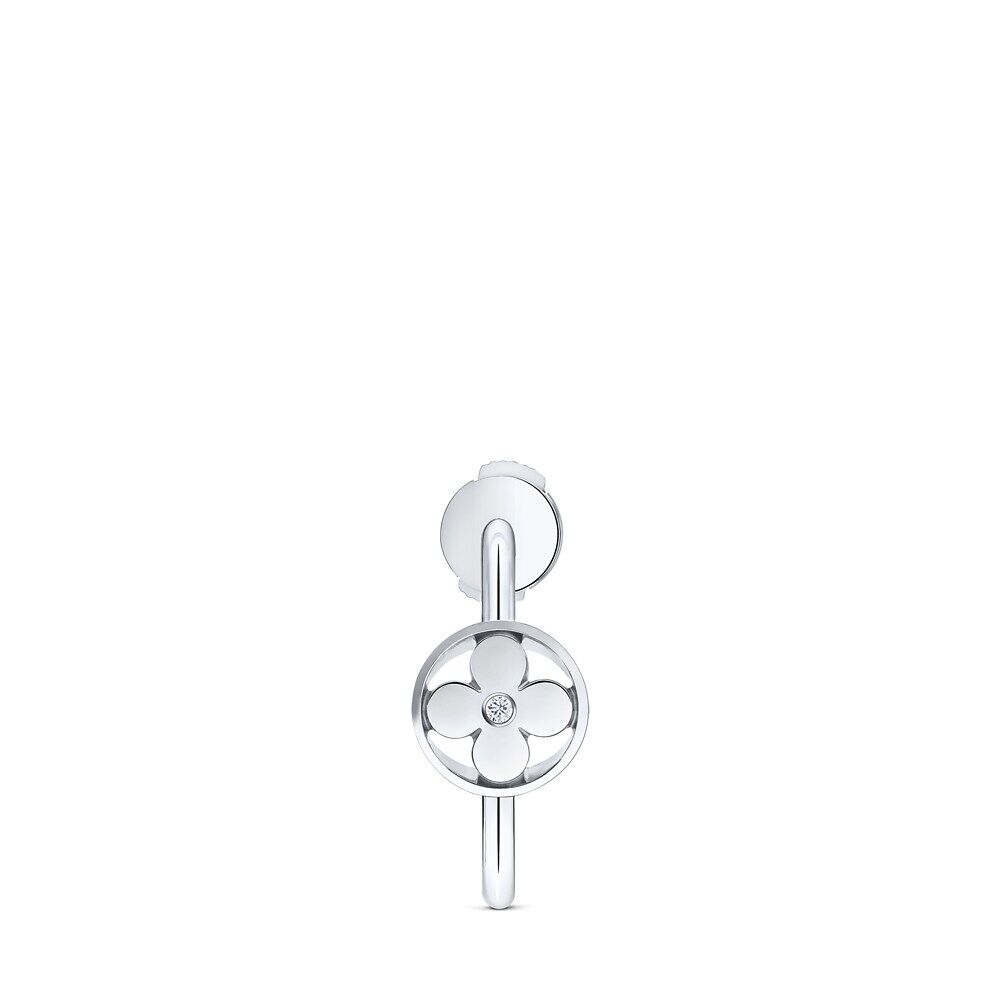 

Кольцо Idylle Blossom Small, белое золото и бриллианты, 1 шт. Louis Vuitton, серебряный