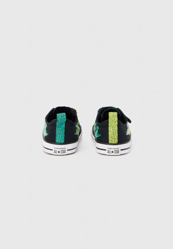 Кроссовки all star унисекс Converse, Black/White/Neon Mantis — фото 3