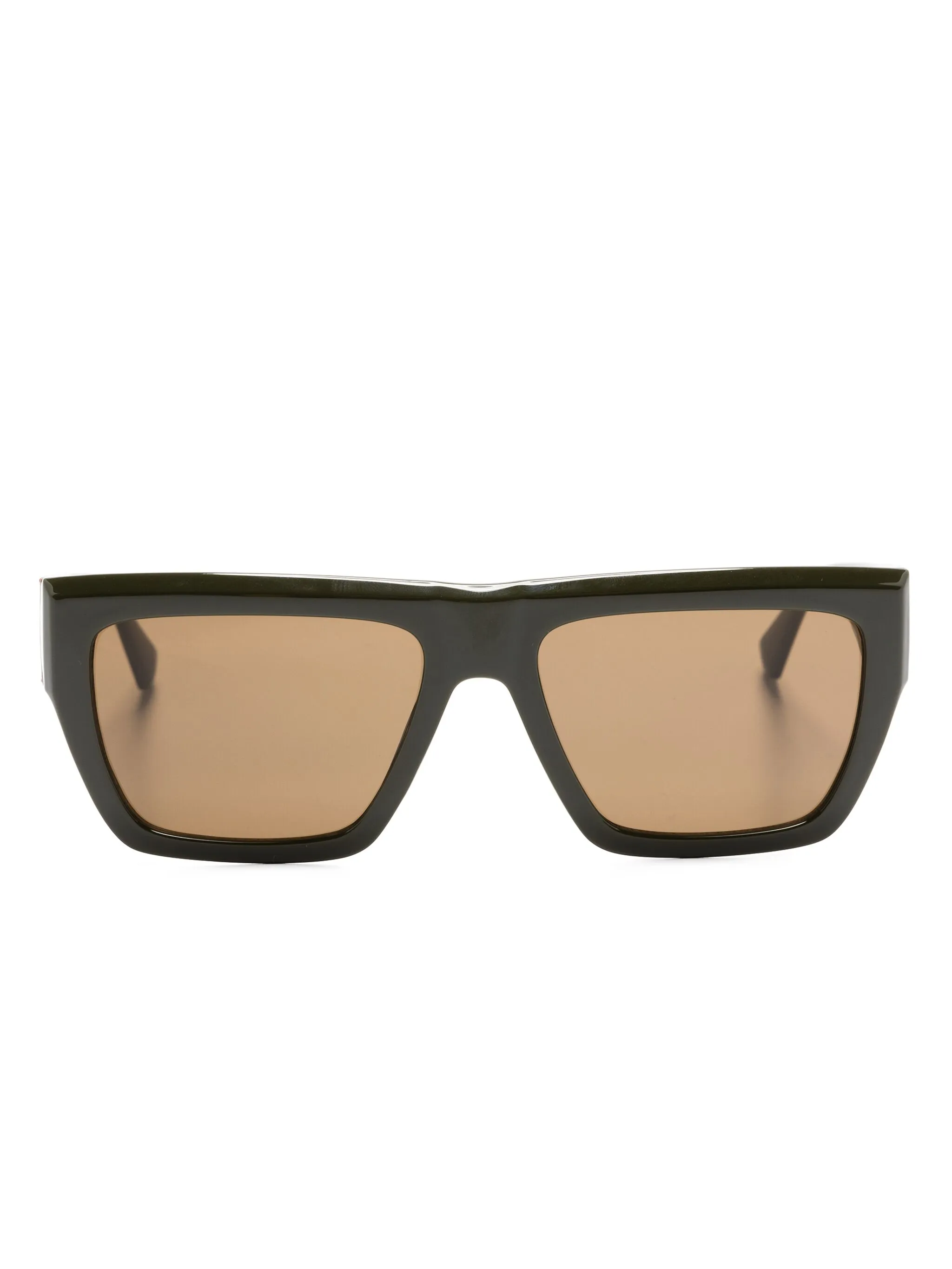 

Солнцезащитные очки в геометричной оправе Calvin Klein Jeans, зеленый