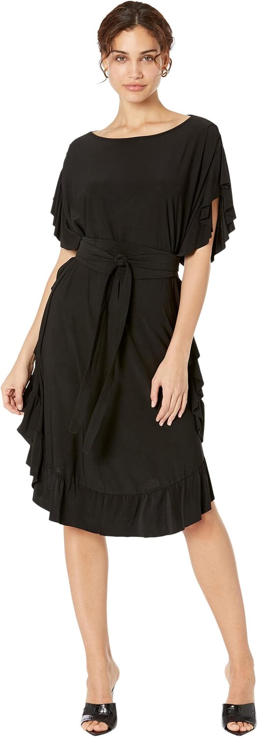 

Пляжное платье COCO REEF Heritage Gypsy Ruffle Cover-Up Dress, черный