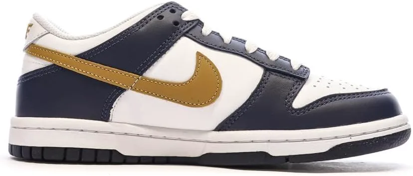 

Кроссовки Nike Dunk Low для детей, белый/синий