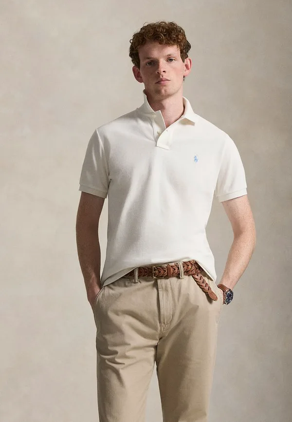Рубашка-Поло с коротким рукавом Polo Ralph Lauren, Antique Cream/C7114