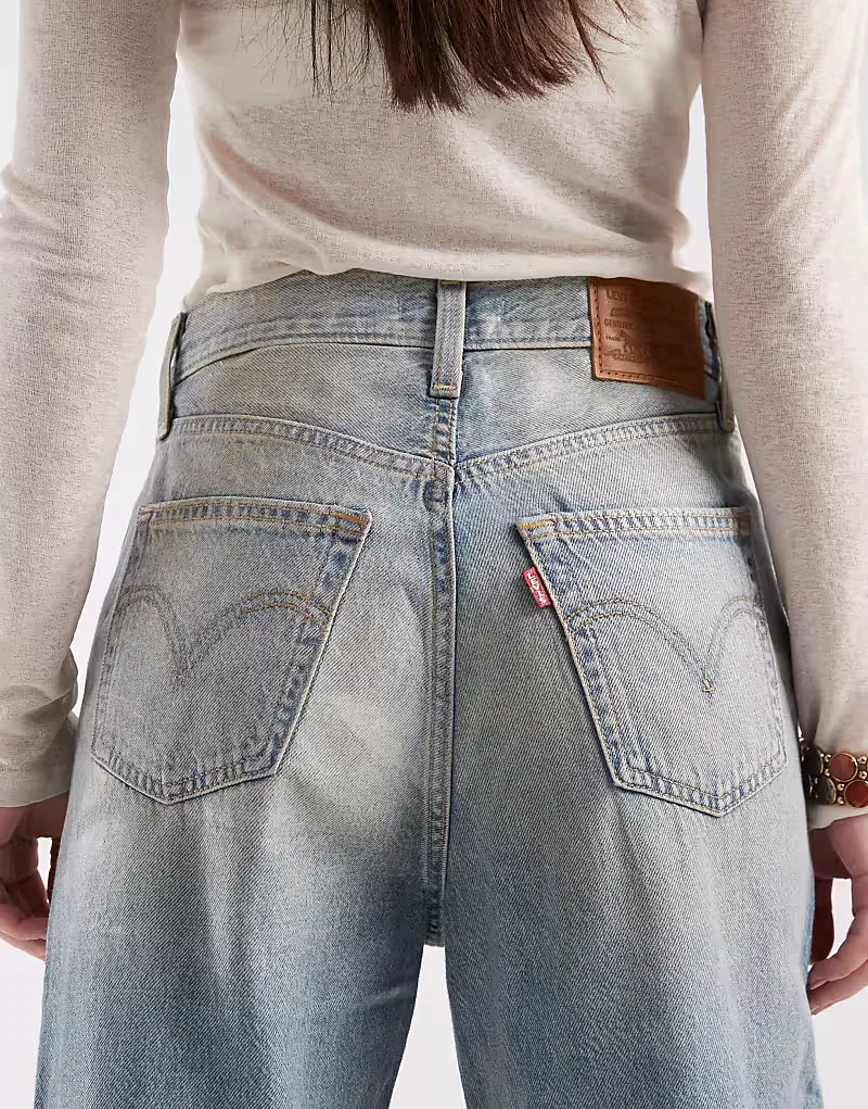 Джинсы Levis с широкими штанинами Levi's, синий — фото 4