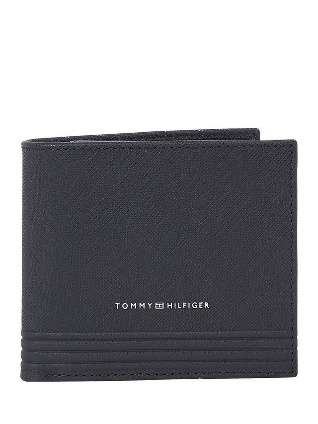 

Кожаный деловой бумажник бифолд Tommy Hilfiger, Space Blue