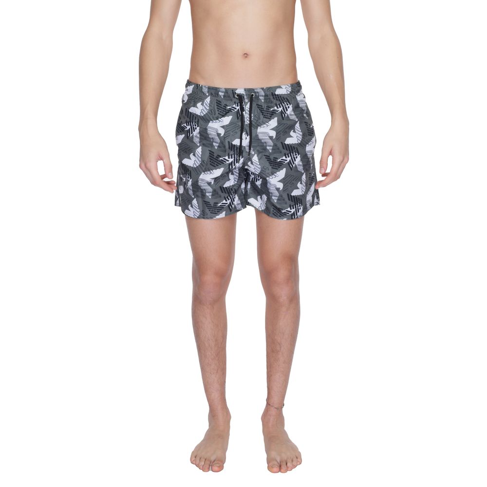 

Черный полиэстеровый купальник Emporio armani underwear