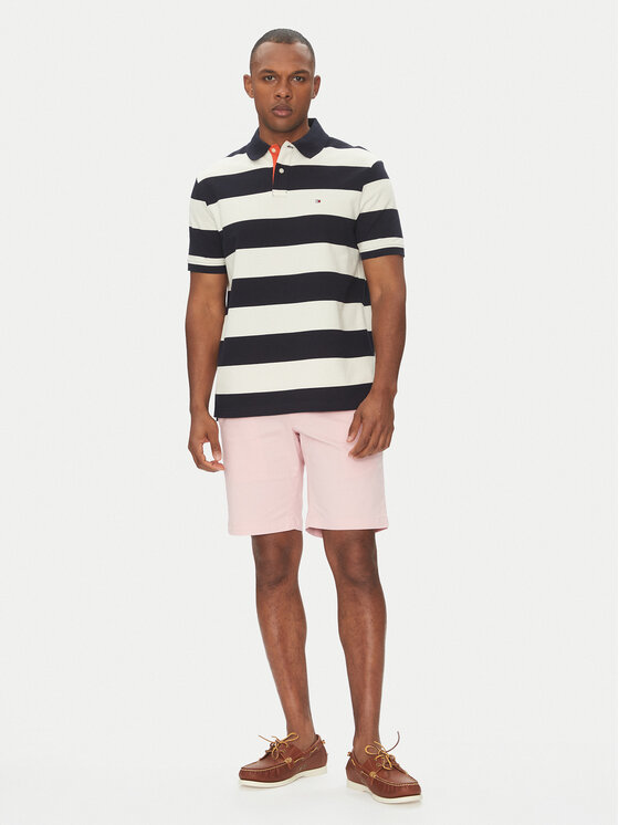 Рубашка поло стандартный крой MW0MW39045 Tommy Hilfiger, синий — фото 2