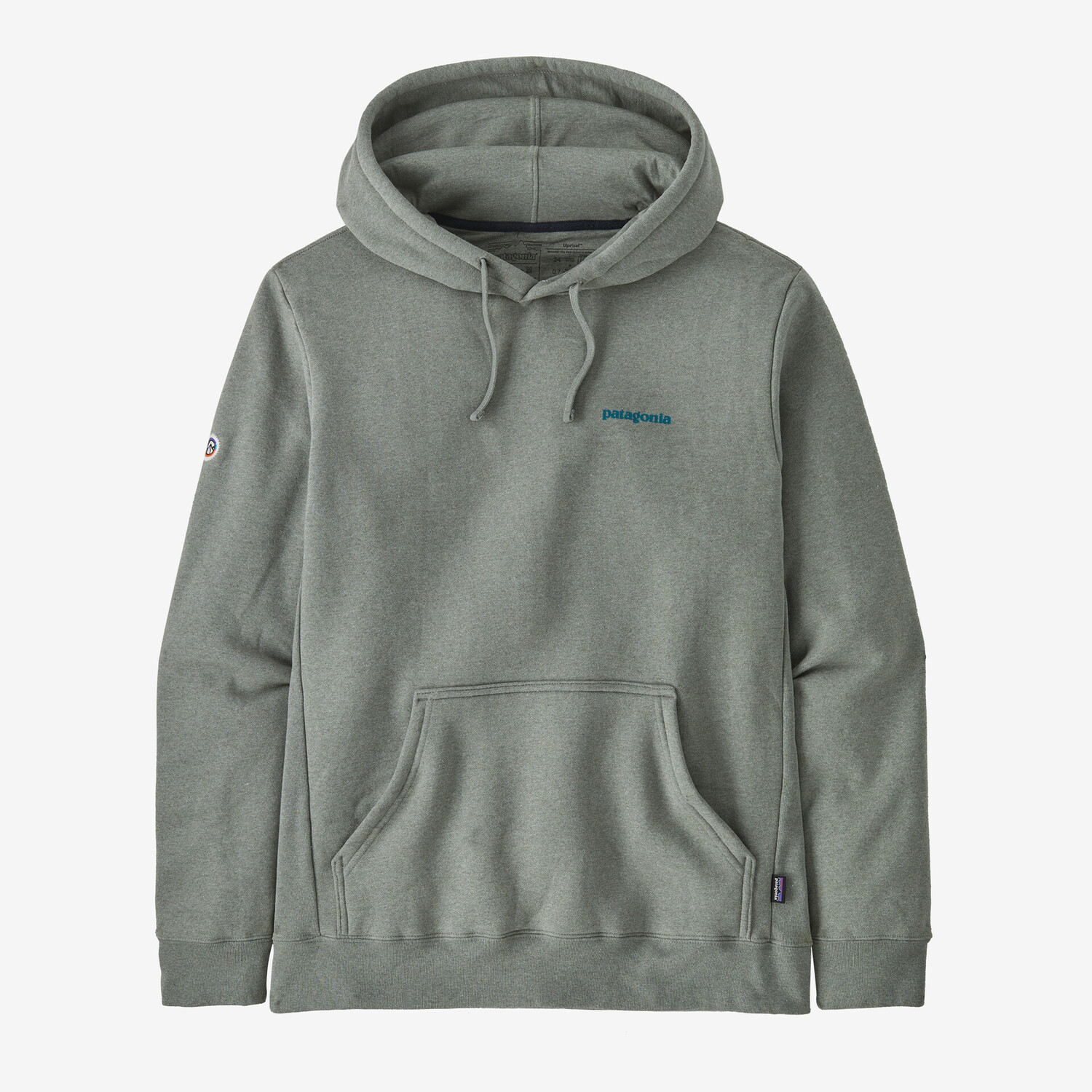 

Толстовка Fitz Roy Icon Uprisal Patagonia, цвет Sleet Green