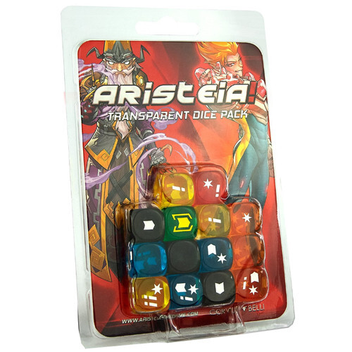 

Аксессуары Corvus Belli Aristeia! Transparent Dice Pack