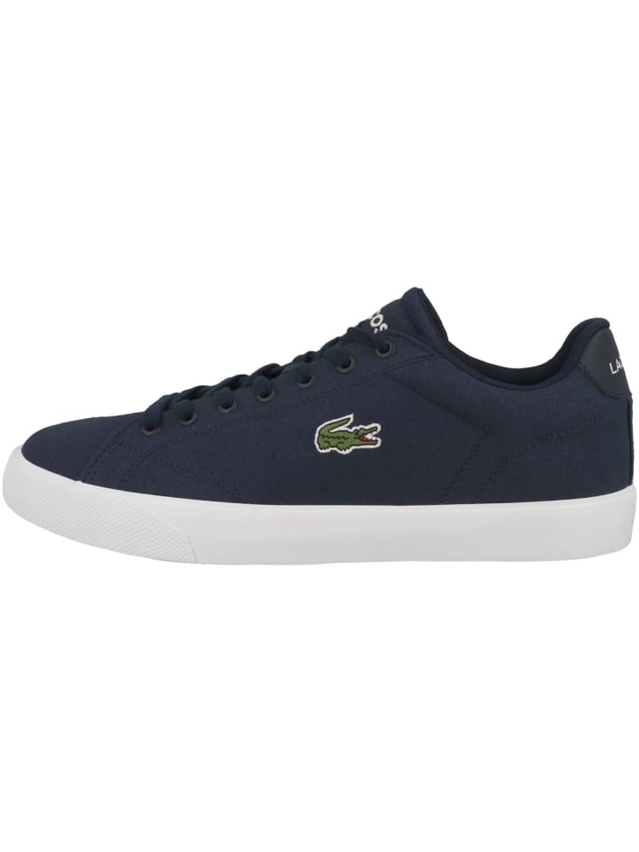 

Кроссовки на шнуровке Lacoste, синий