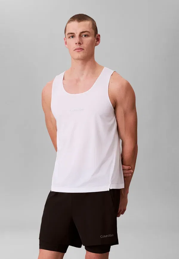 Топ для фитнеса Calvin Klein, классический белый