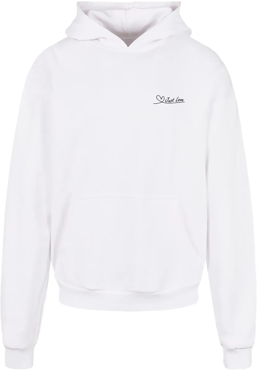 

Толстовка с капюшоном Merchcode " Merchcode Men's Just love Ultra Heavy Hoody", белый
