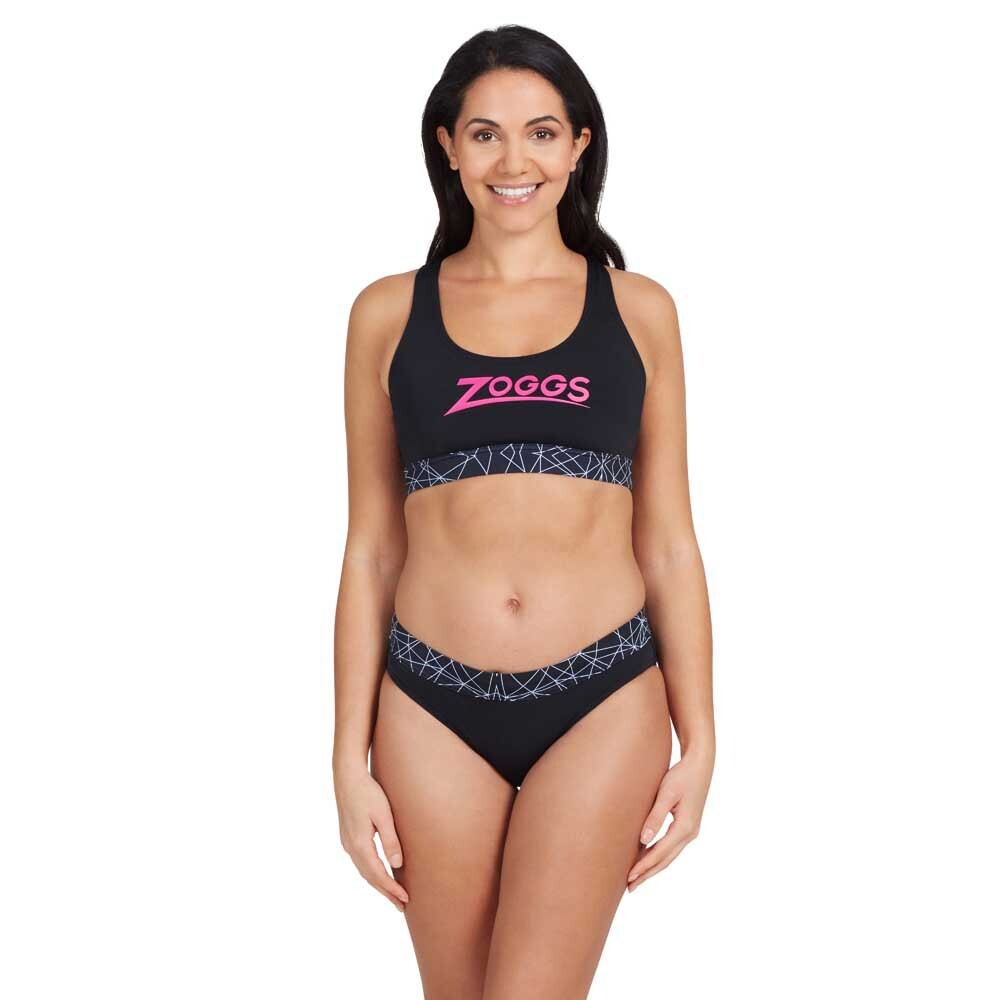 

Купальник Zoggs Actionback 2 Piece, черный