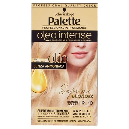 

Палитра Oleo Intense Professional Color N.9-10 Яркий Блондин, Vari