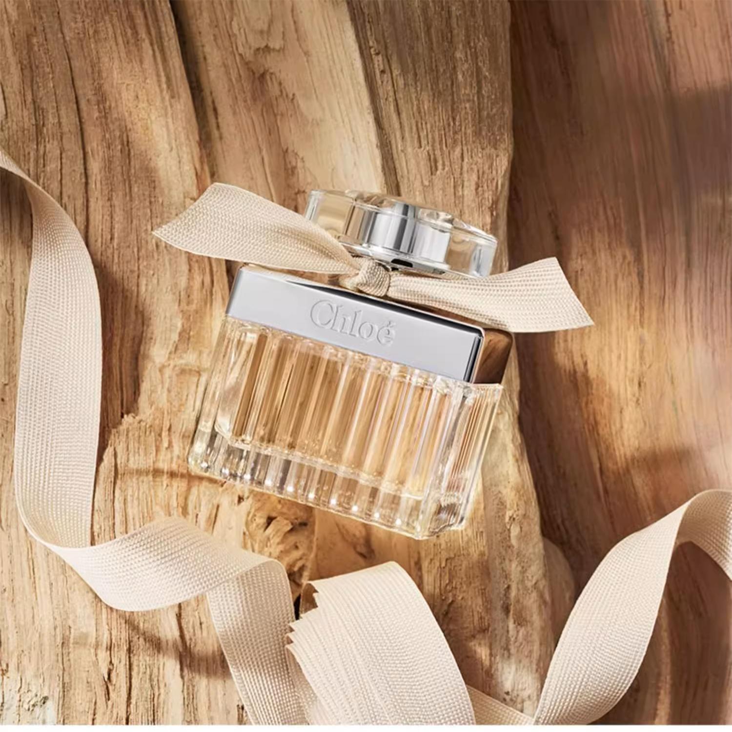 Набор парфюмерной воды Chloe Ribbon Women's Arts Painted Language Classic Box, 50 мл + 100 мл Chloé, perfume 50ml+body lotion 100ml — фото 3