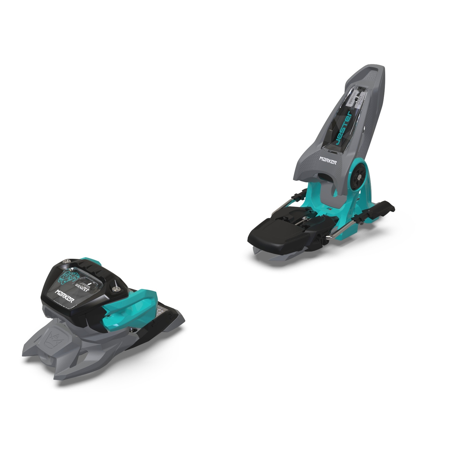 

Крепления для лыж Marker Jester 16 ID, серый/бирюзовый