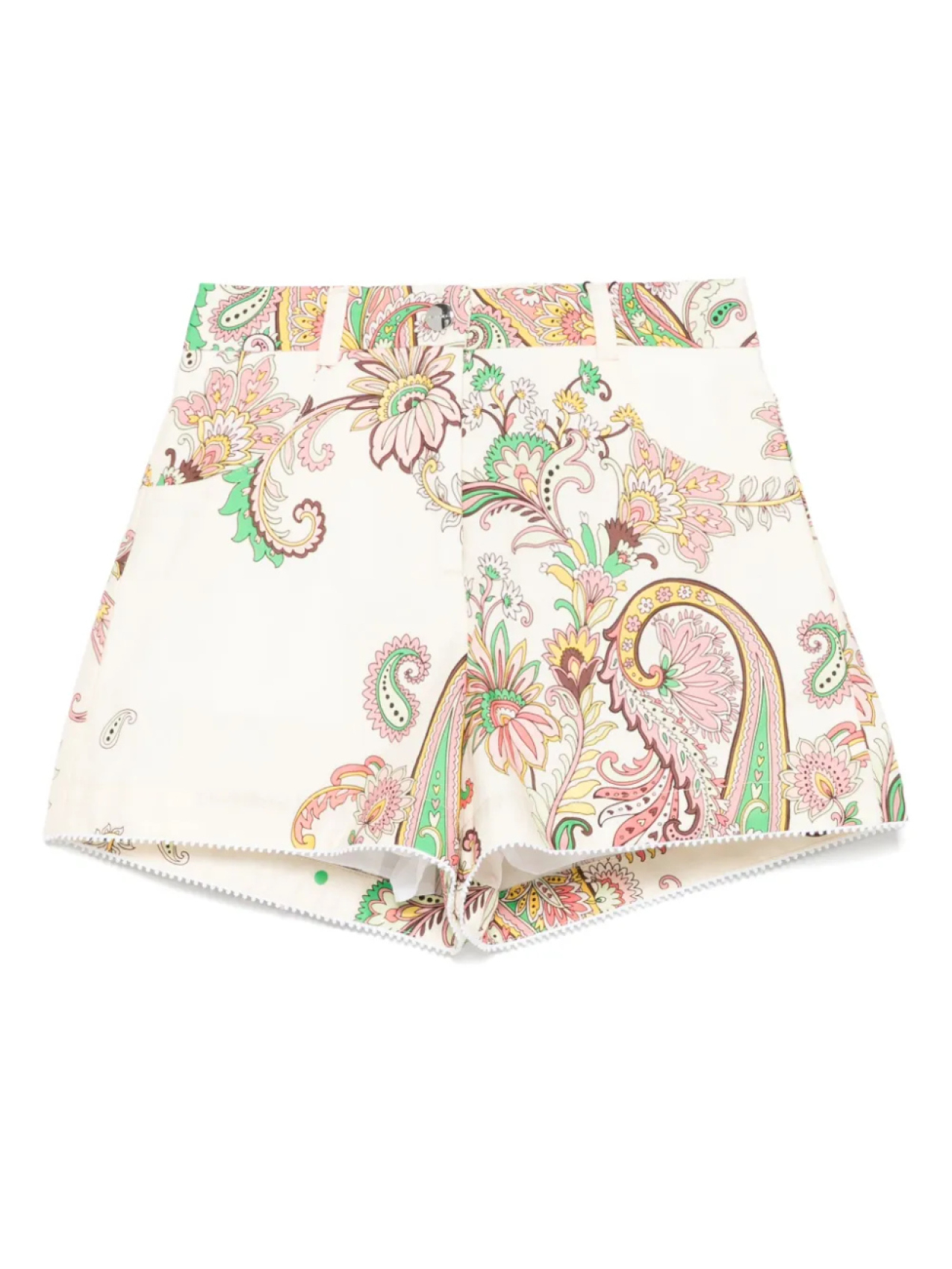 

Шорты с принтом пейсли ETRO KIDS, нейтральный