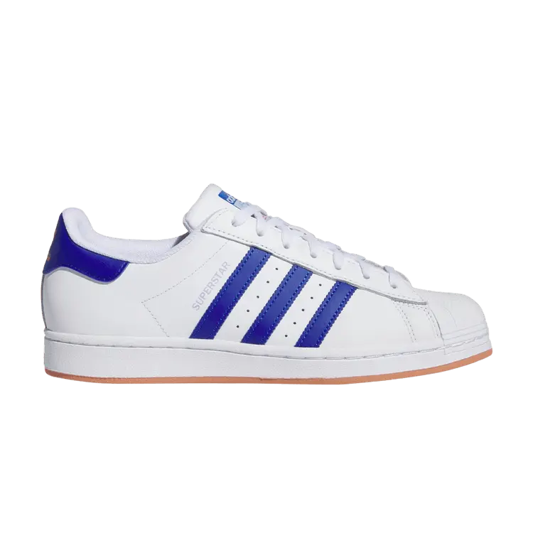 

Кроссовки adidas Superstar 'White Semi Lucid Blue Gum', белый
