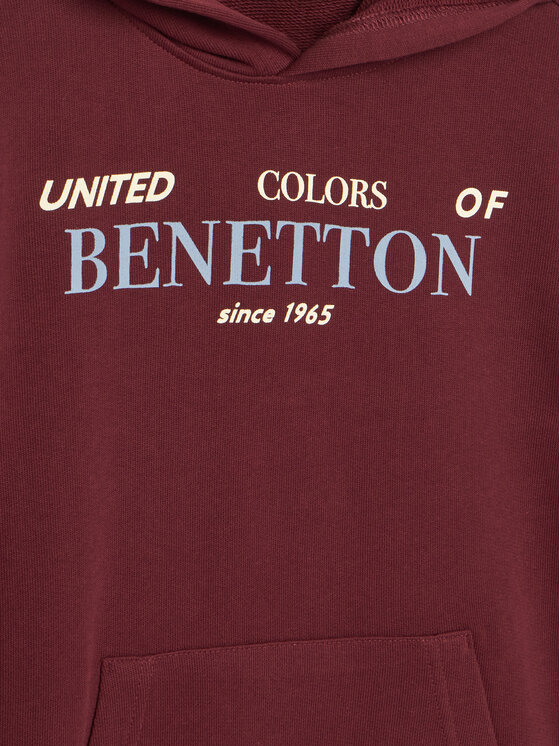 Свитшот regular fit 3J68C204V United Colors Of Benetton, красный — фото 3