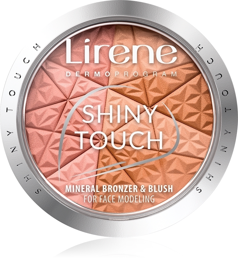 

Бронзирующая пудра Shiny Touch для лица, придающая сияющий эффект Lirene, atspalvis 9 гр
