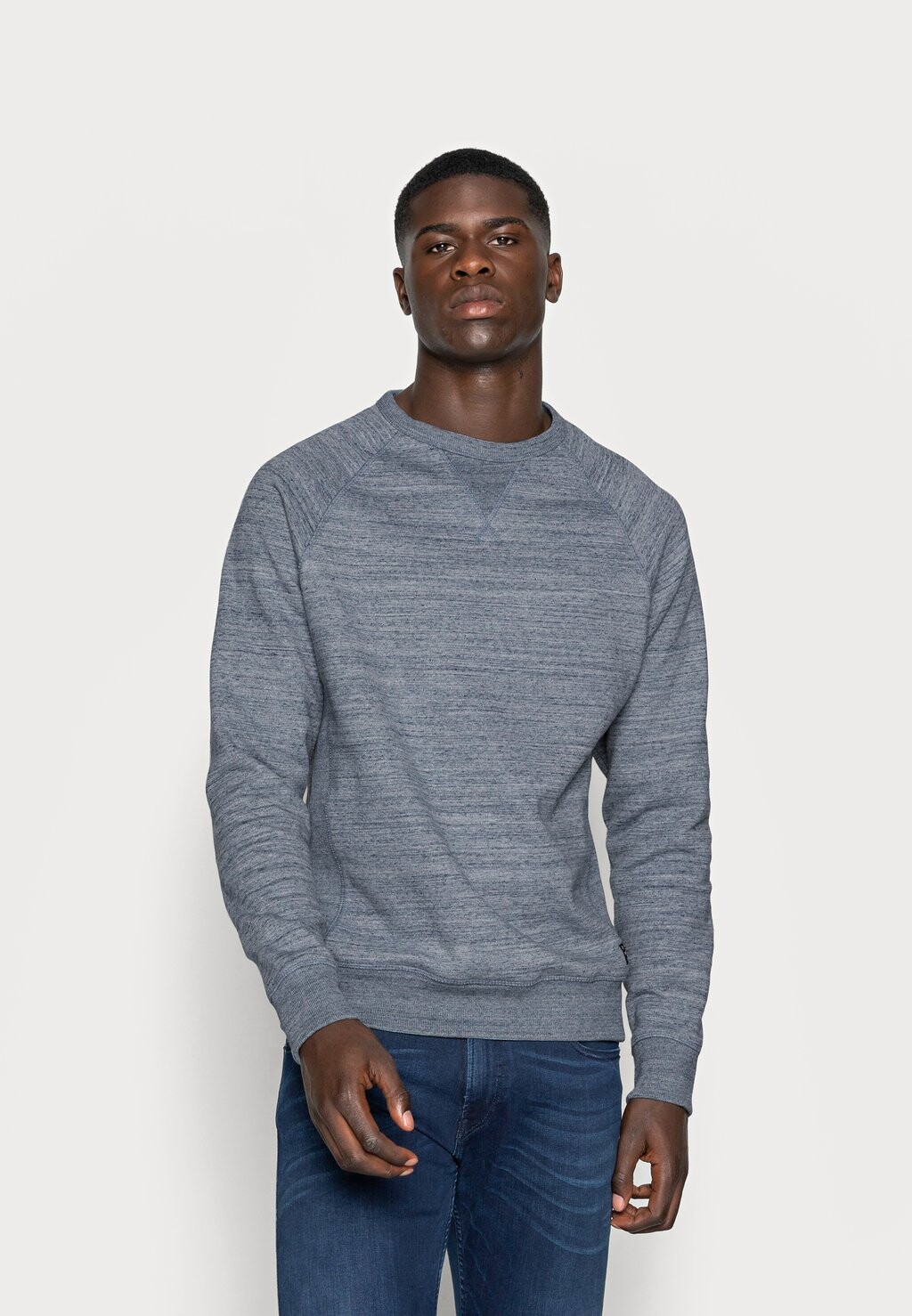 

Толстовка BHBHALTON CREW NECK SWEATSHIRT Blend, цвет dark navy blue