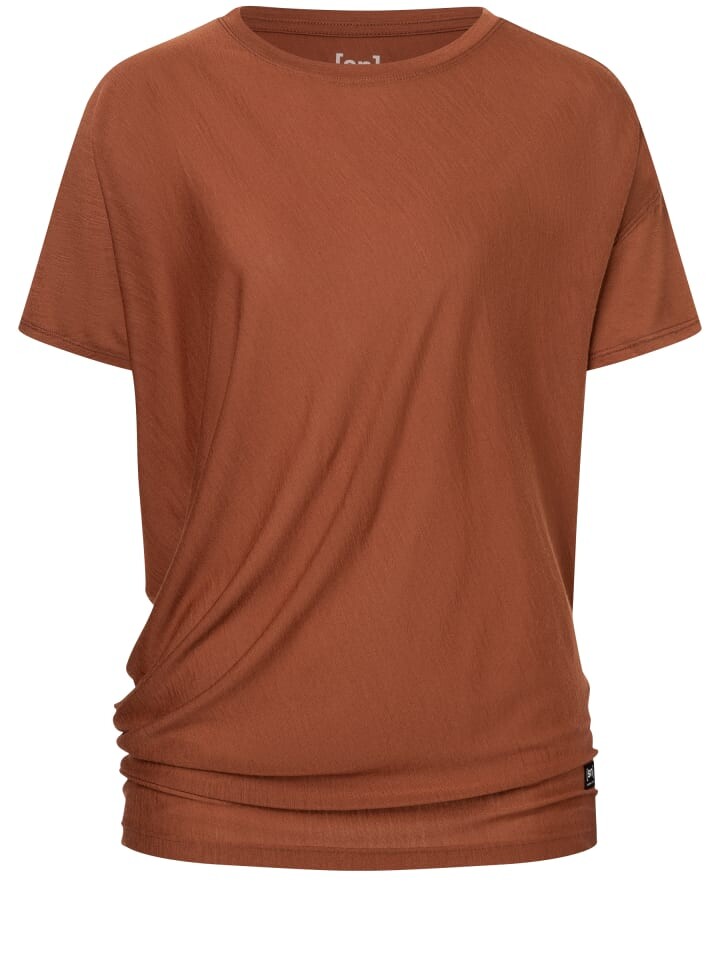 

Спортивная футболка supernatural W YOGA LOOSE TEE, коричневый