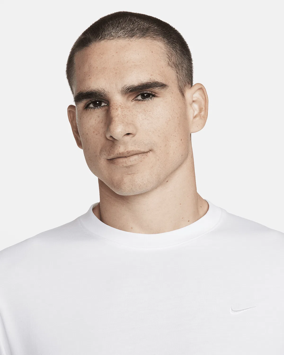 Мужская длинная футболка Dri-FIT Nike Primary, White/White — фото 3