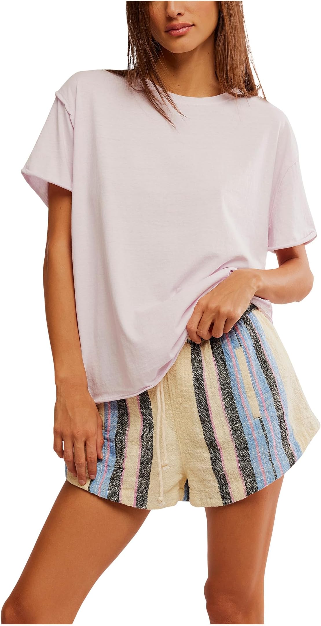 

Футболка Free People Nina Tee, Falling Petal