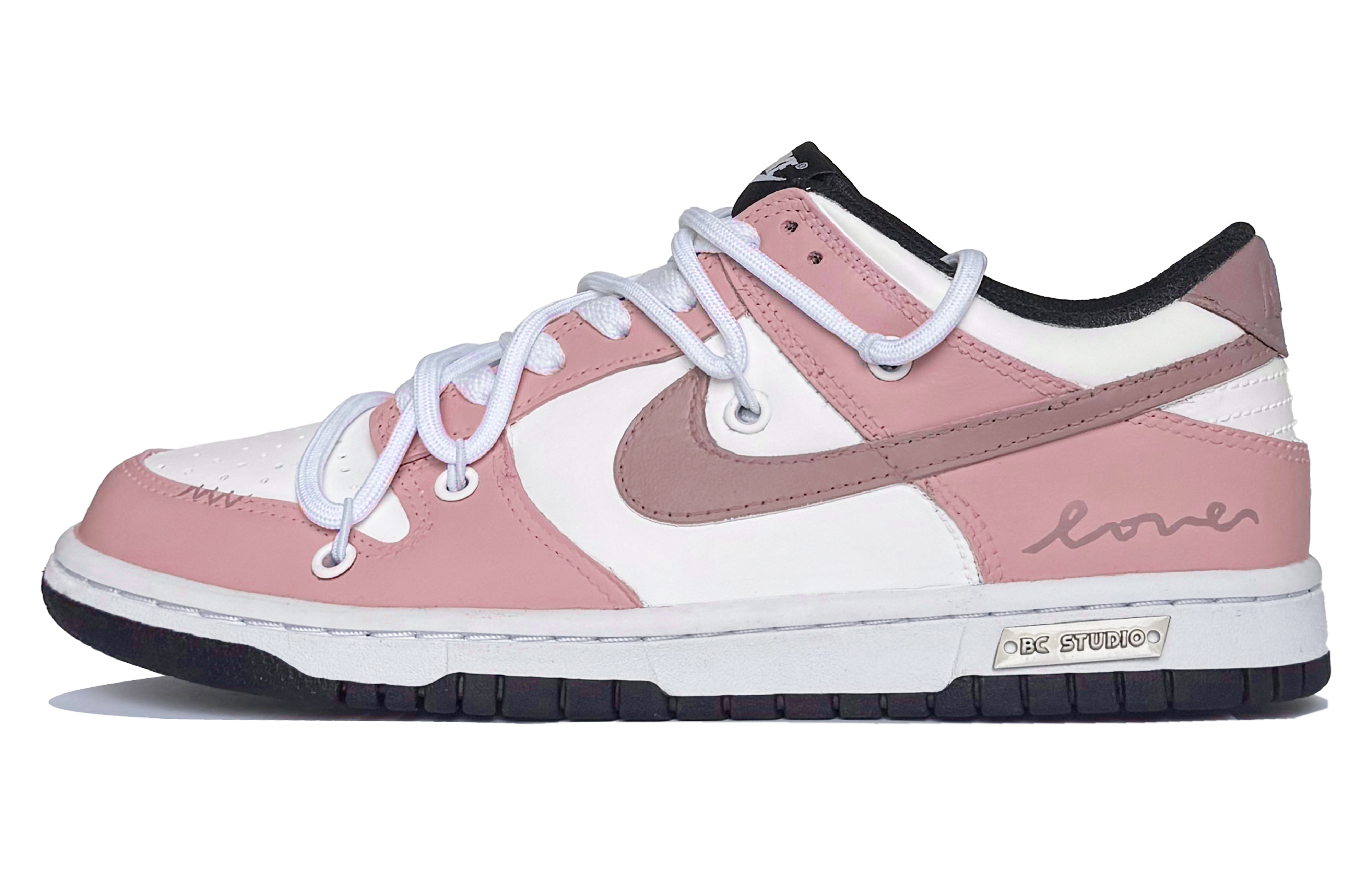 

Nike Кроссовки для скейтбординга Dunk Moon Mail, Pomelo Honey Tea, низкие, розовые, мужские