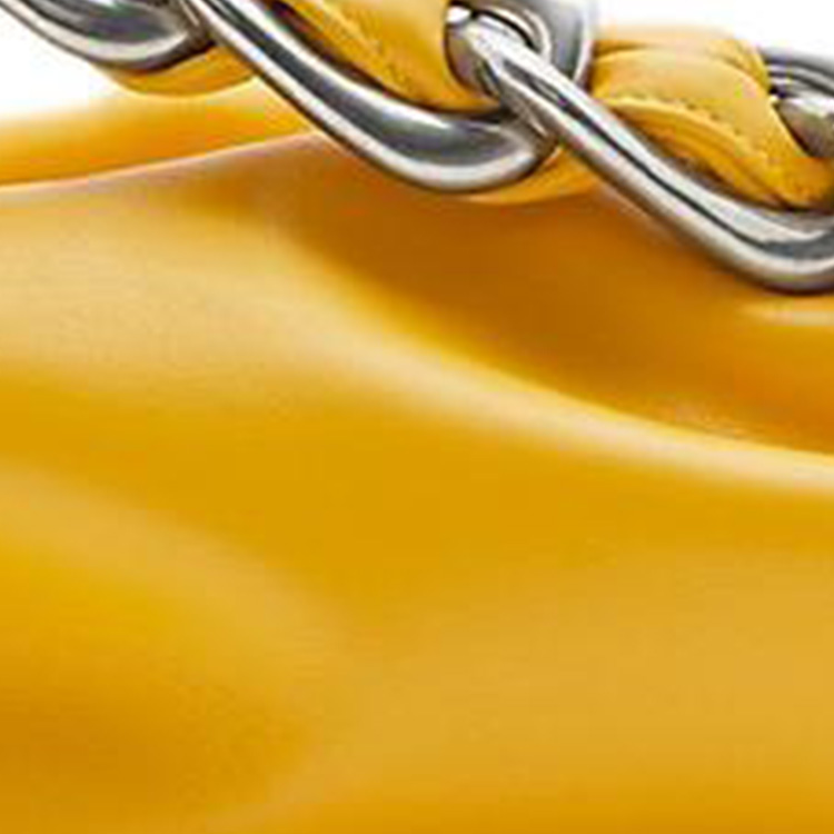 Женская мини-сумка Burberry из телячьей кожи Sunflower Yellow — фото 4
